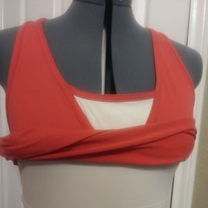 Prana RacerBack Sz L Tank Top Sports Bra